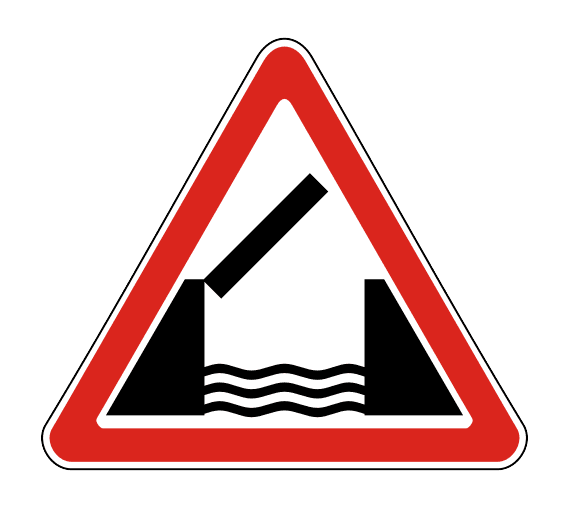 Знак 1.9 «Разводной мост»