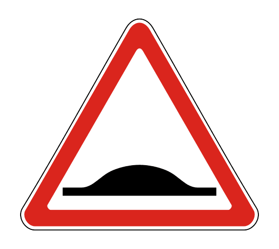 Знак 1.17 «Искусственная неровность»