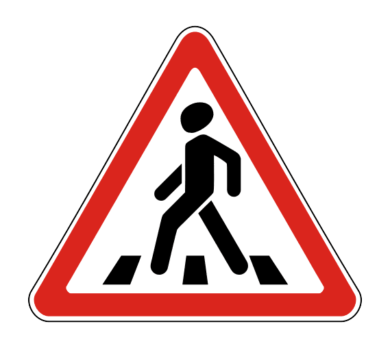 Знак 1.22 «Пешеходный переход»