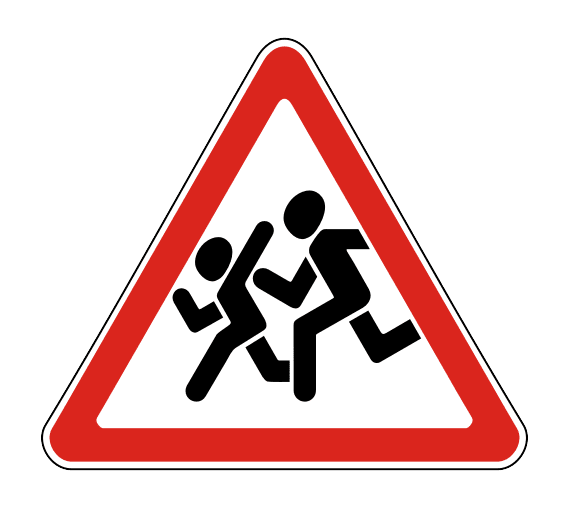 Знак 1.23 «Дети»